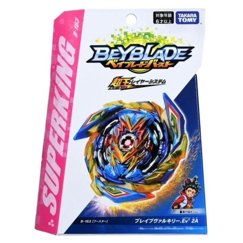 TAKARA TOMY Brave Valkyrie .Ev' 2A Burst Superking Beyblade B-163-The Beybladers-NewAr,Rebuy,TaTo