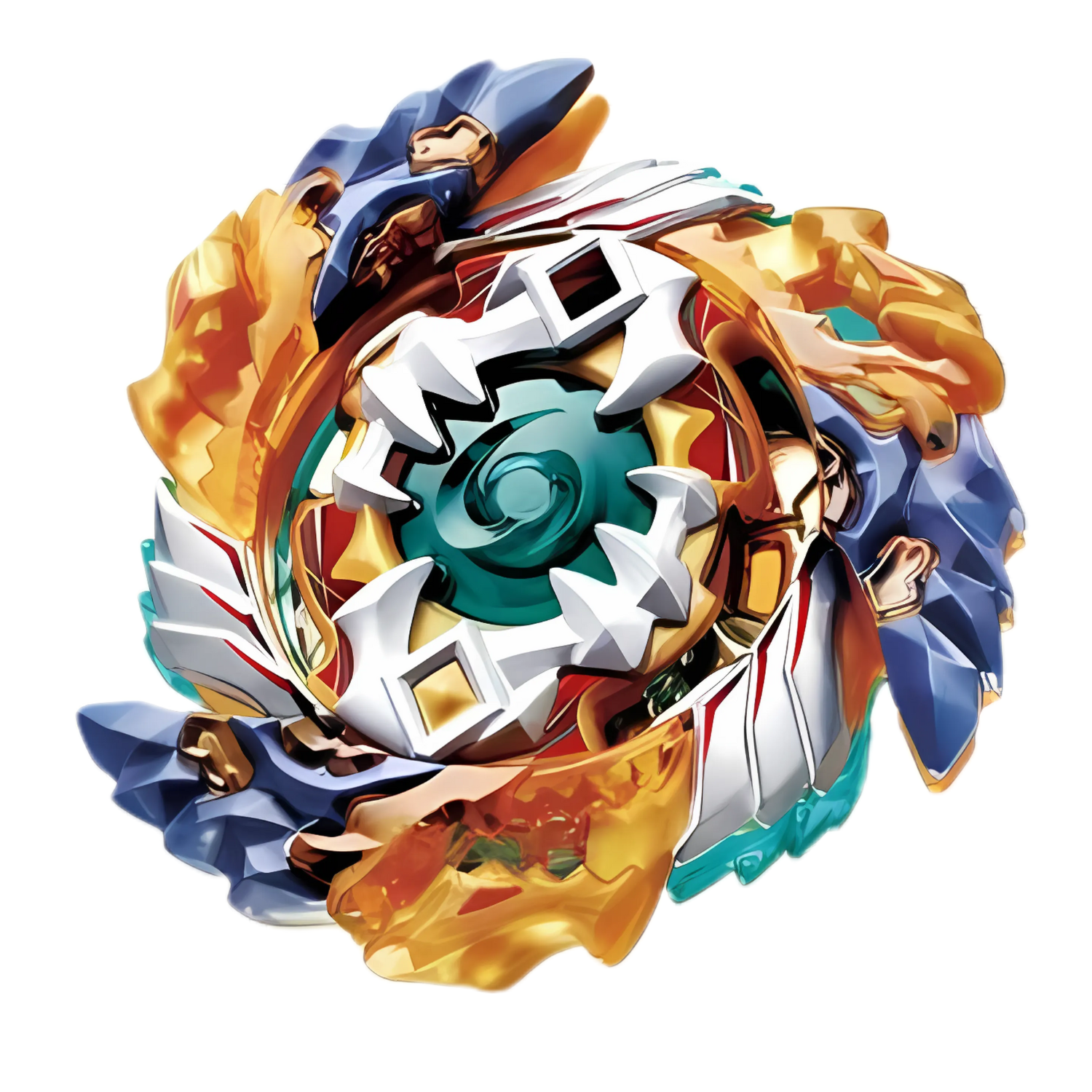 Takara Tomy Geist Fafnir 8' Absorb B-122 front view