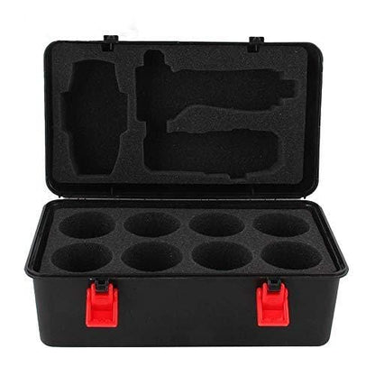 Compact Toolbox Organizer for 8 Beyblades, Launcher & Grip- complete box